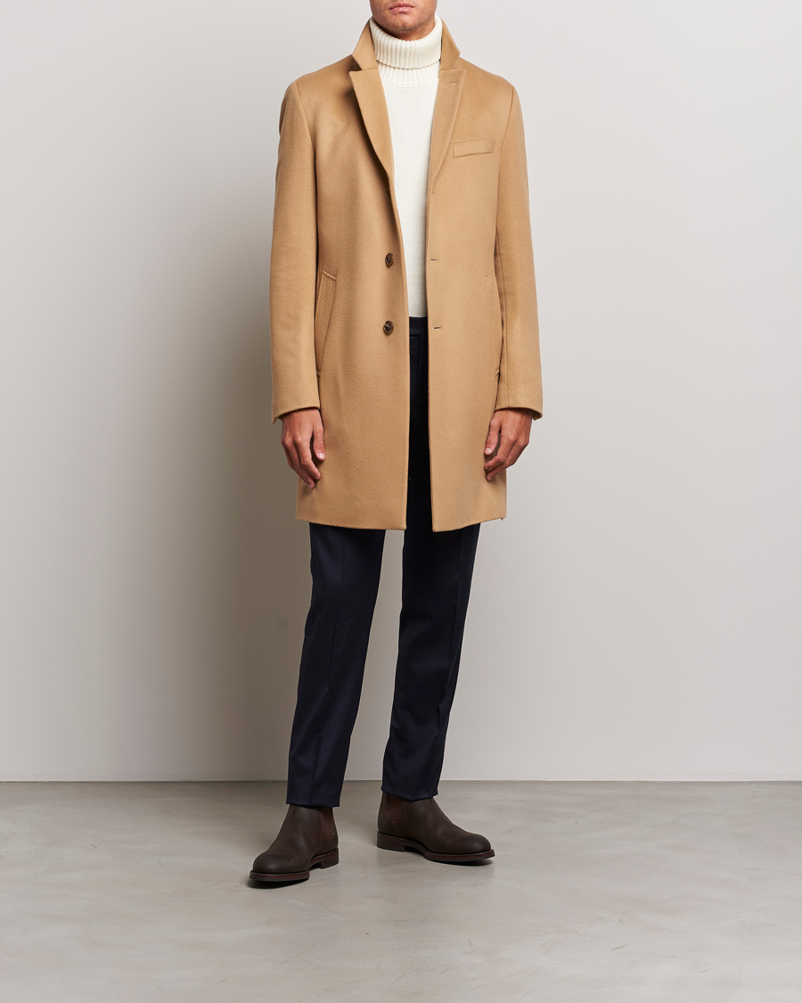 Homme | Manteaux Et Vestes | BOSS BLACK | Hyde Wool/Cashmere Coat Medium Beige