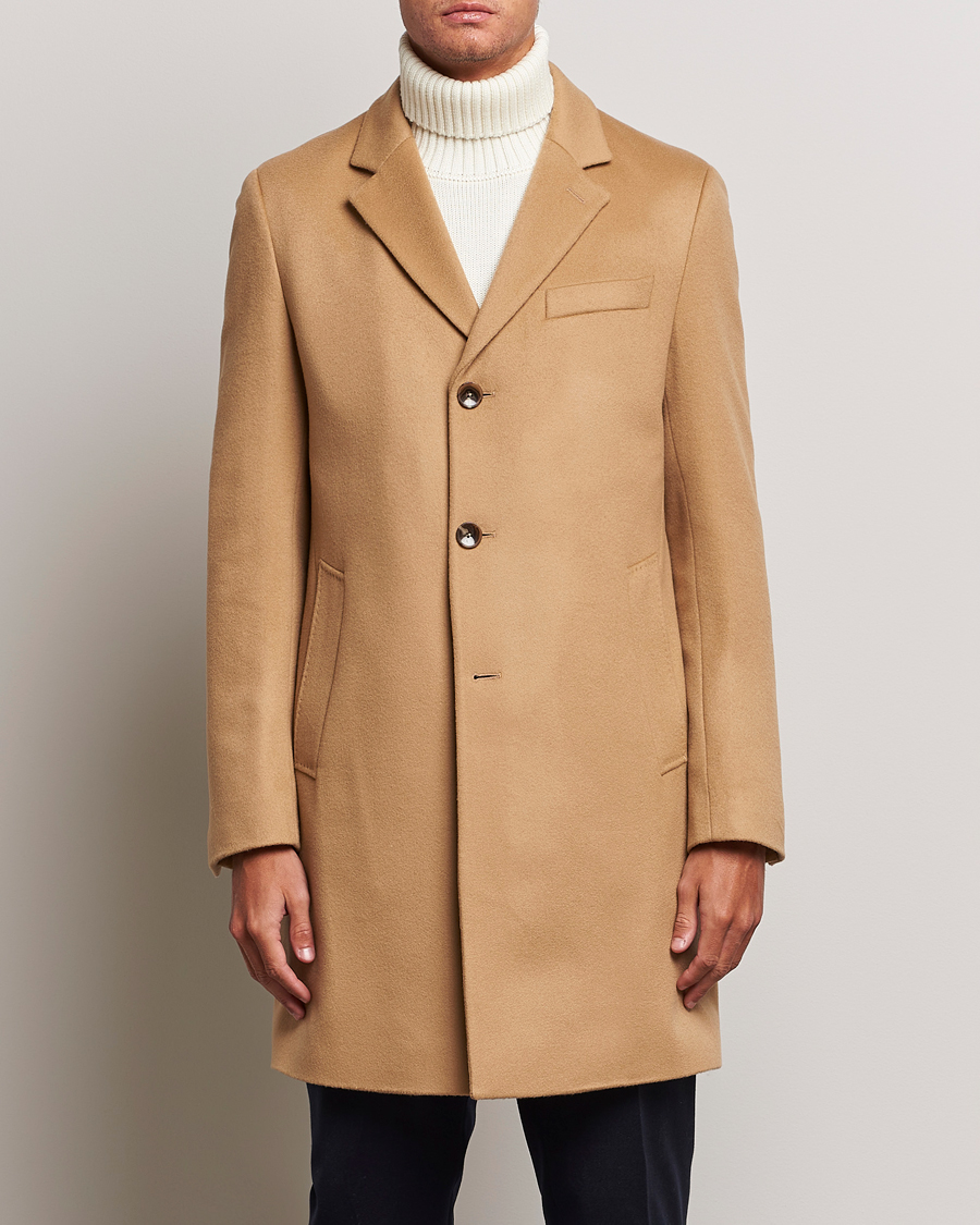 Homme | Manteaux Et Vestes | BOSS BLACK | Hyde Wool/Cashmere Coat Medium Beige