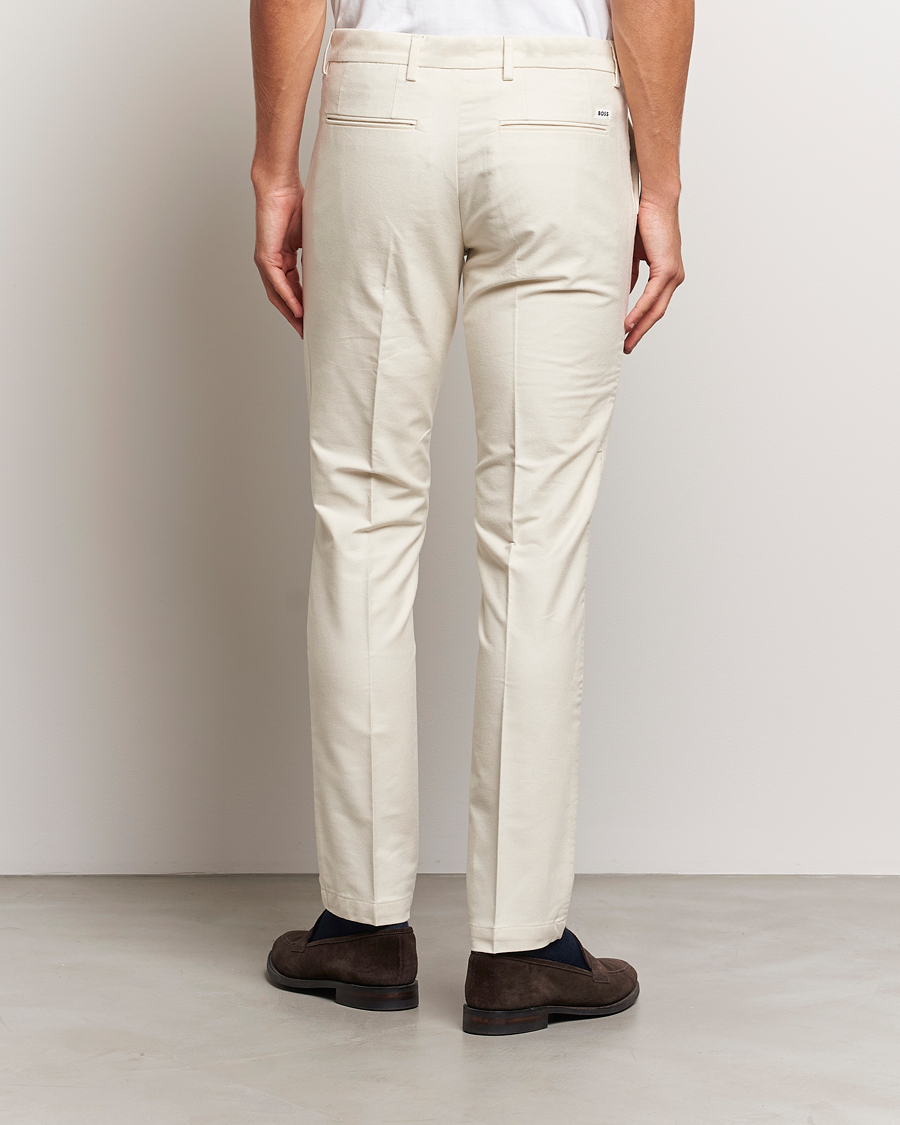 Homme | Pantalons | BOSS BLACK | Kaito1 Structured Chinos Open White