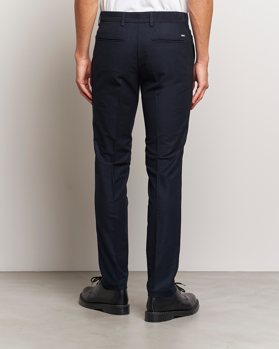 Homme | Pantalons | BOSS BLACK | Kaito1 Structured Chinos Dark Blue