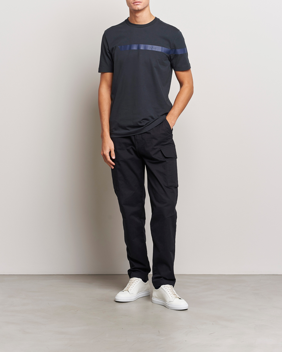 Homme | T-shirts | BOSS GREEN | Logo Crew Neck T-Shirt Dark Blue