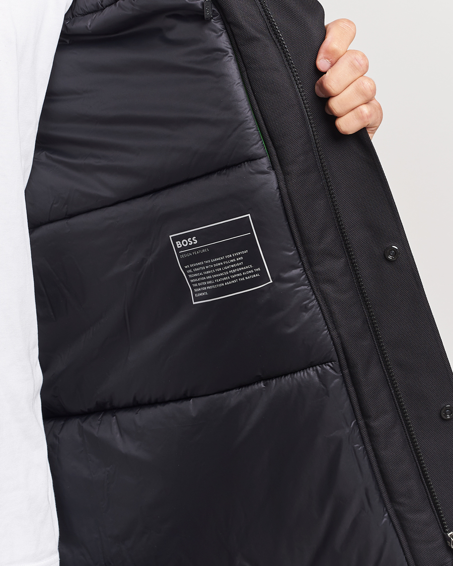 Homme | Manteaux Et Vestes | BOSS GREEN | Terry Parka Black