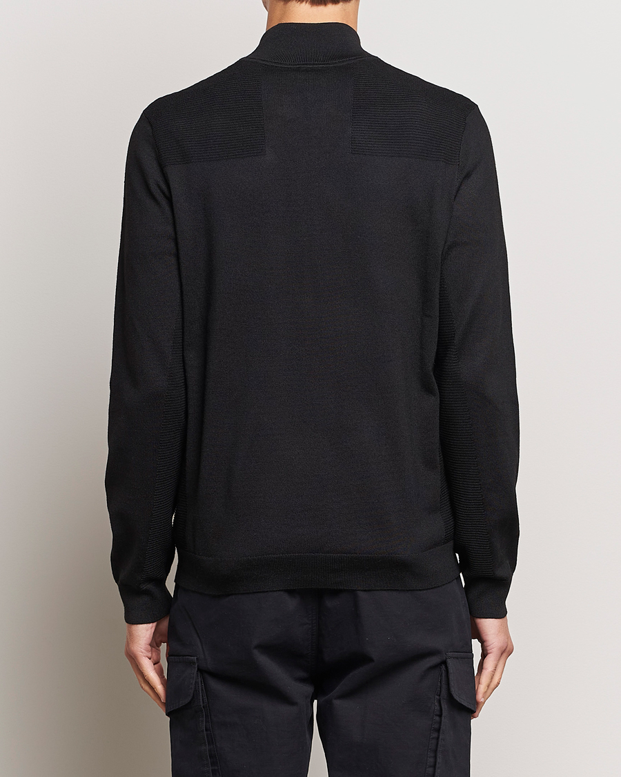 Homme | Pulls Et Tricots | BOSS GREEN | Momentum Knitted Half Zip Black