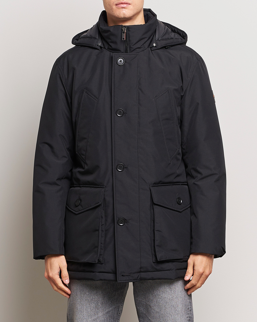 Homme | Manteaux Et Vestes | BOSS ORANGE | Osiass Parka Black