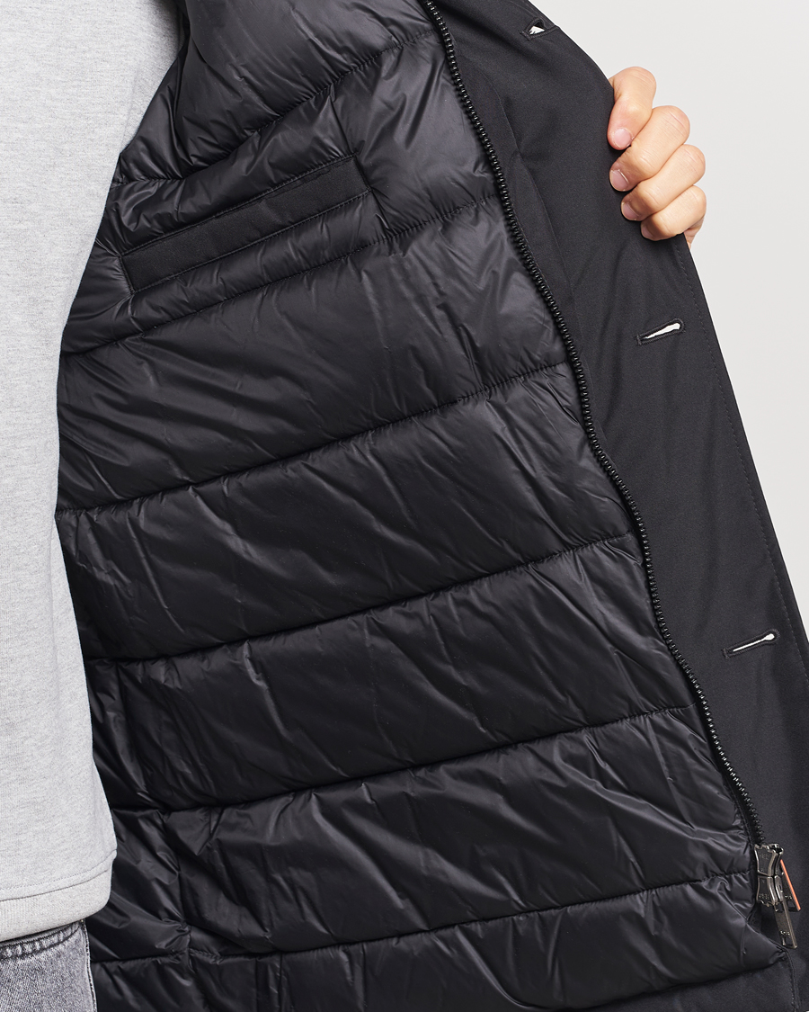 Homme | Manteaux Et Vestes | BOSS ORANGE | Osiass Parka Black