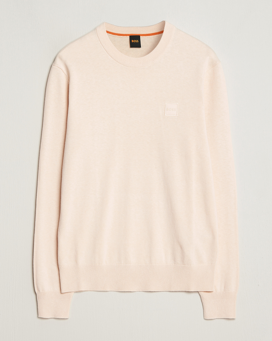 Homme | Pulls Et Tricots | BOSS ORANGE | Kanovano Knitted Sweater Open Beige