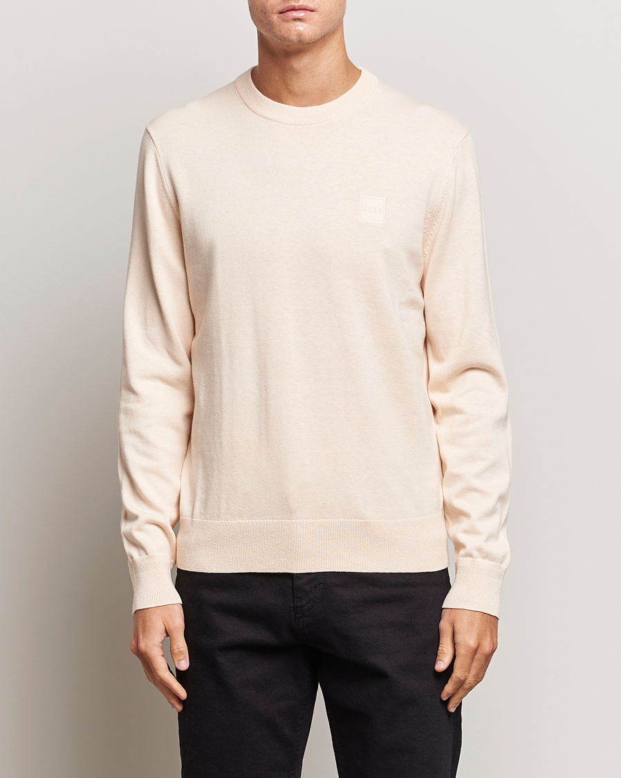 Homme | Pulls Et Tricots | BOSS ORANGE | Kanovano Knitted Sweater Open Beige