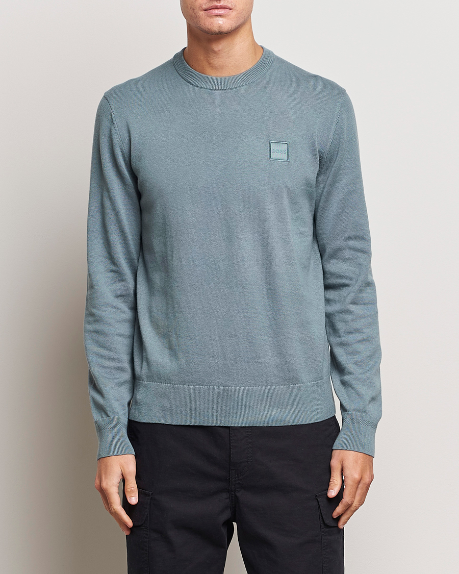 Homme | Pulls Et Tricots | BOSS ORANGE | Kanovano Knitted Sweater Open Green