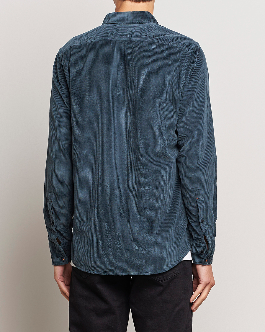 Homme | Chemises | BOSS ORANGE | Relegant Corduroy Shirt Open Green