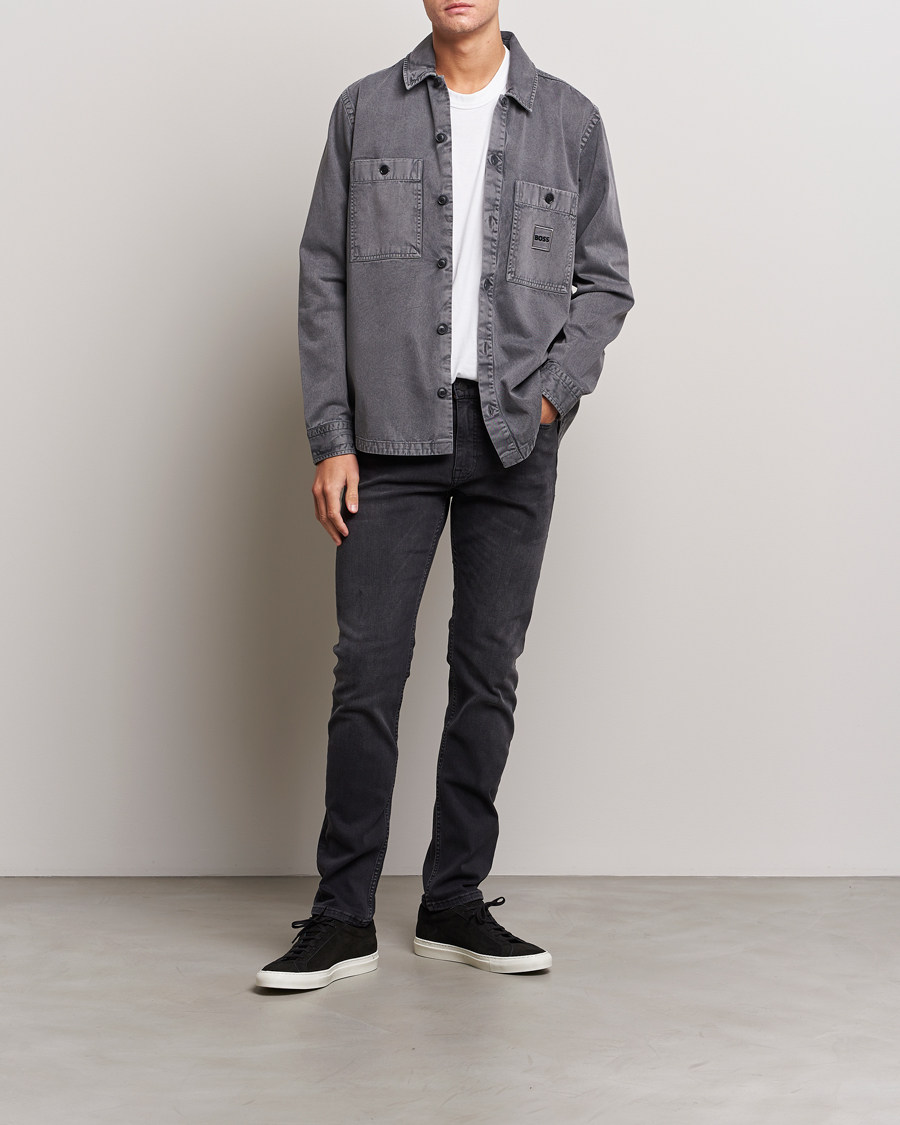Homme | Jeans | BOSS ORANGE | Delaware Stretch Jeans Washed Black