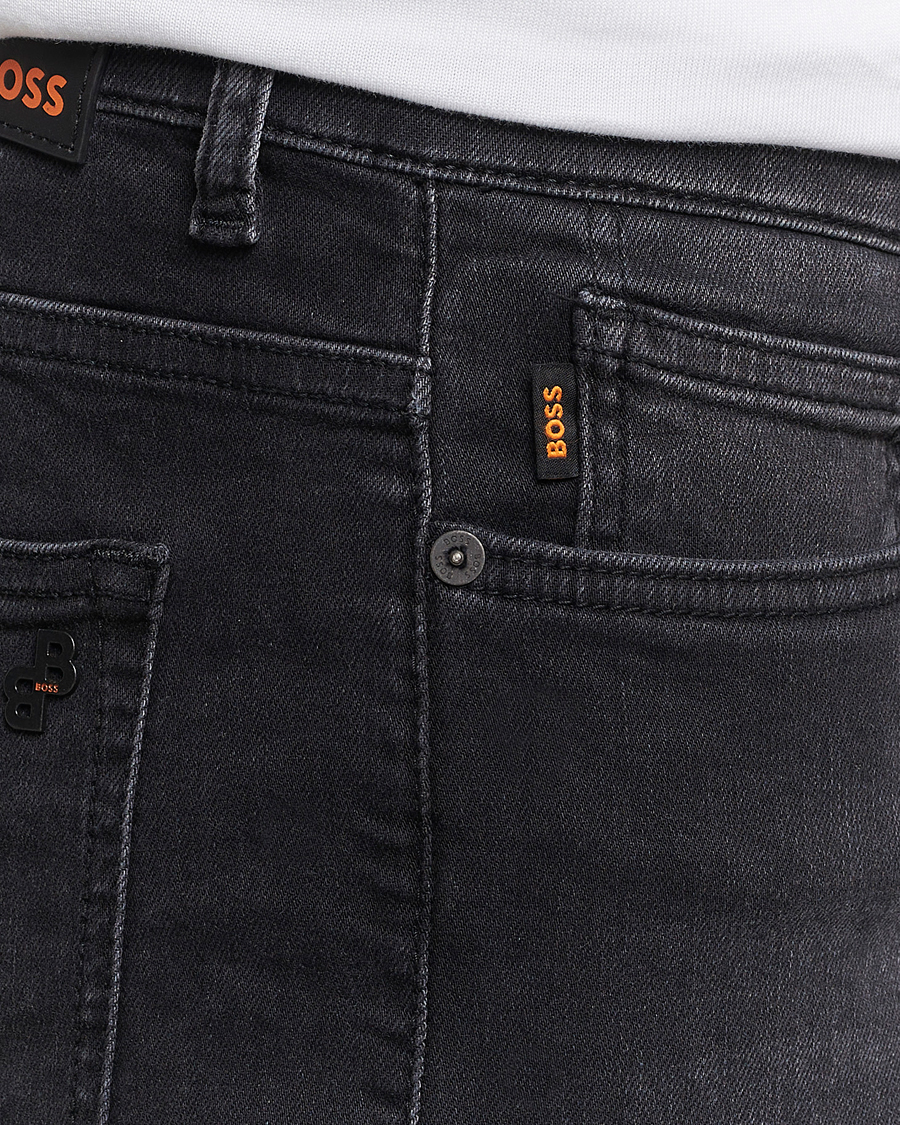 Homme | Jeans | BOSS ORANGE | Delaware Stretch Jeans Washed Black