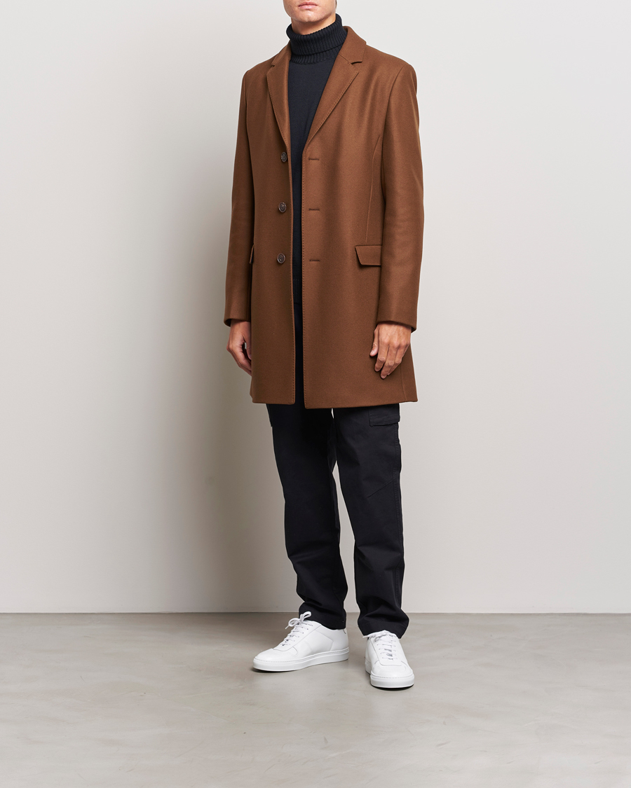 Homme | Manteaux Et Vestes | HUGO | Migor Wool Coat Rust