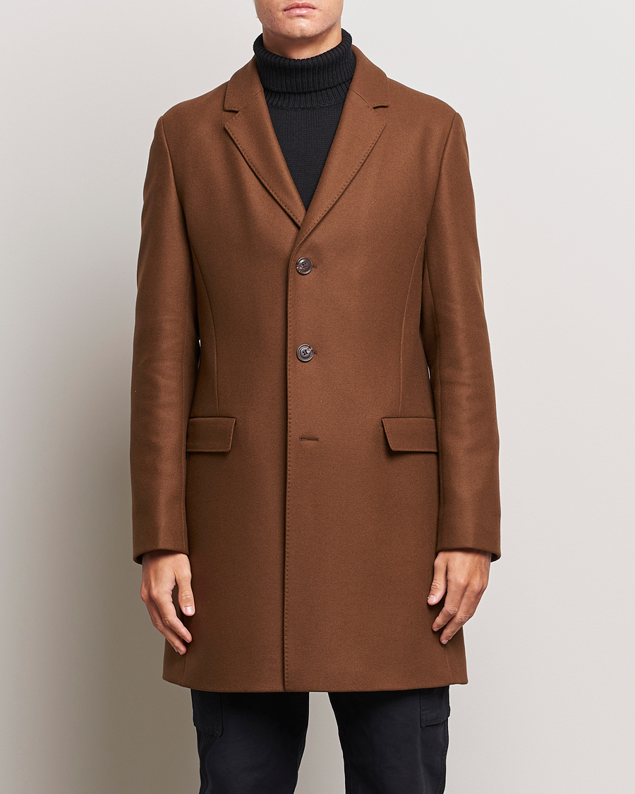 Homme | Manteaux Et Vestes | HUGO | Migor Wool Coat Rust