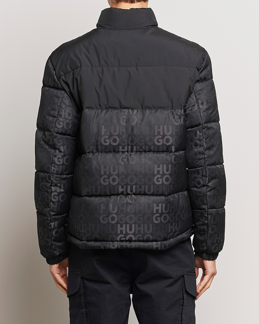 Homme | Manteaux Et Vestes | HUGO | Balto Monogram Down Jacket Black