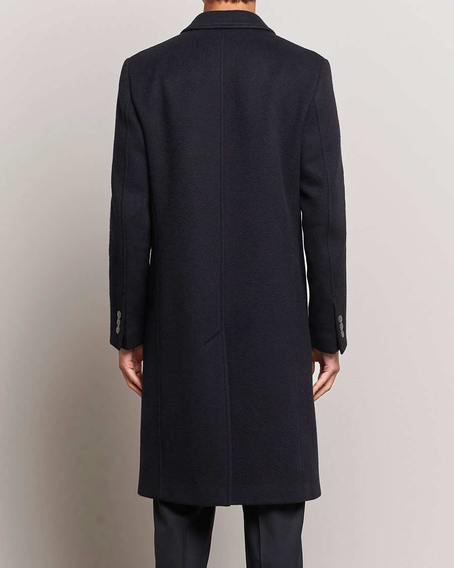 Homme | Manteaux Et Vestes | HUGO | Miroy Wool Double Breasted Coat Black