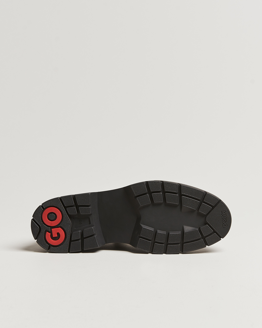 Homme | HUGO Denzel Chunky Leather Derby Black | HUGO | Denzel Chunky Leather Derby Black