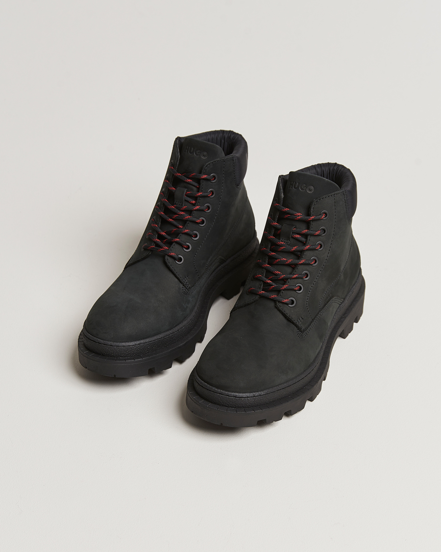 Homme | HUGO Graham Leather Boot Black | HUGO | Graham Leather Boot Black
