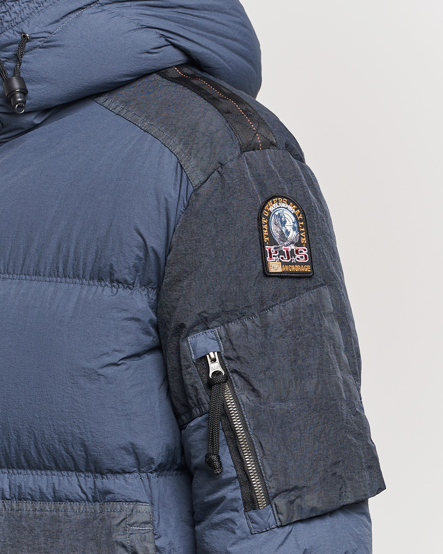 Homme | Manteaux Et Vestes | Parajumpers | Tomcat Garment Dyed Rescue Puffer Dark Avio