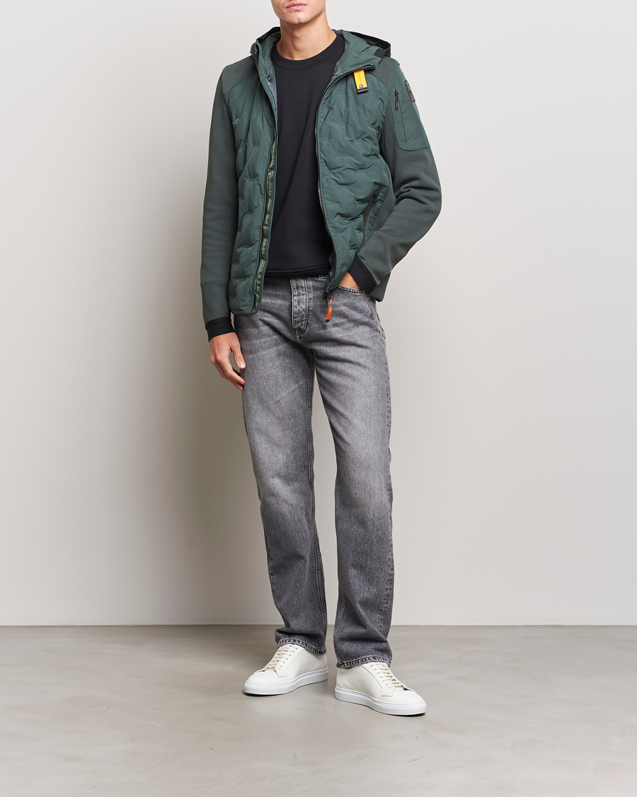 Homme | Manteaux Et Vestes | Parajumpers | Benjy Jacquard Hybrid Jacket Green Gables