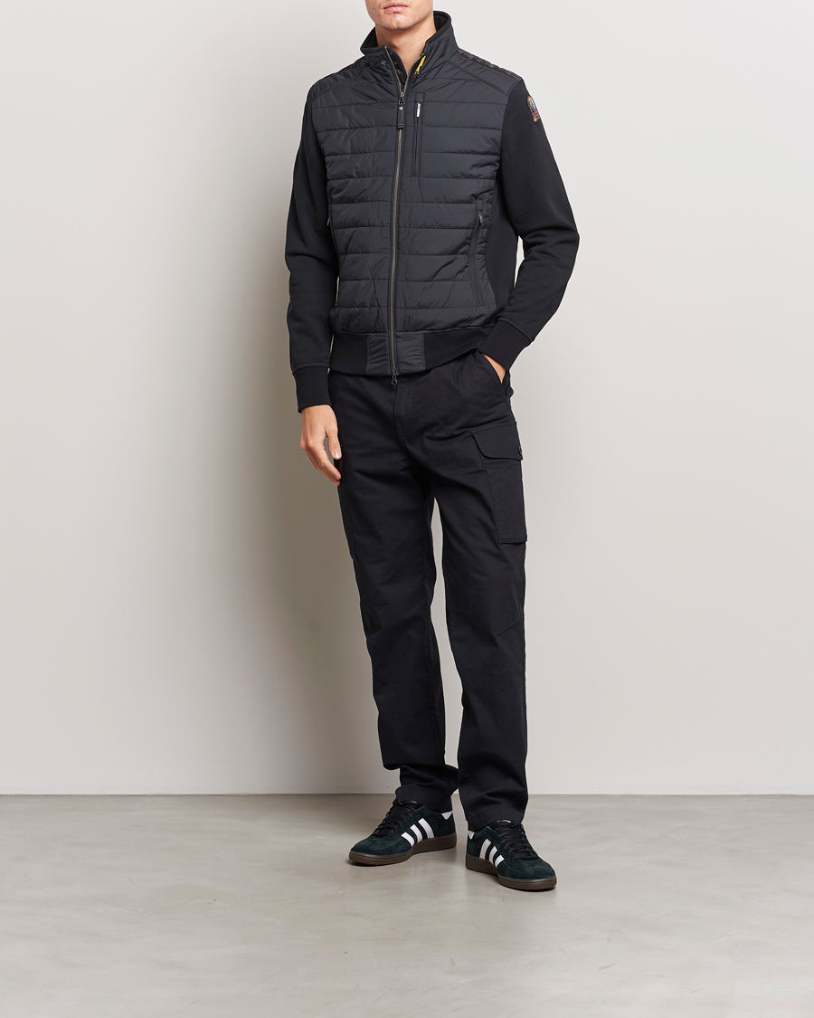 Homme | Manteaux Et Vestes | Parajumpers | Elliot Fleece Hybrid Jacket Black
