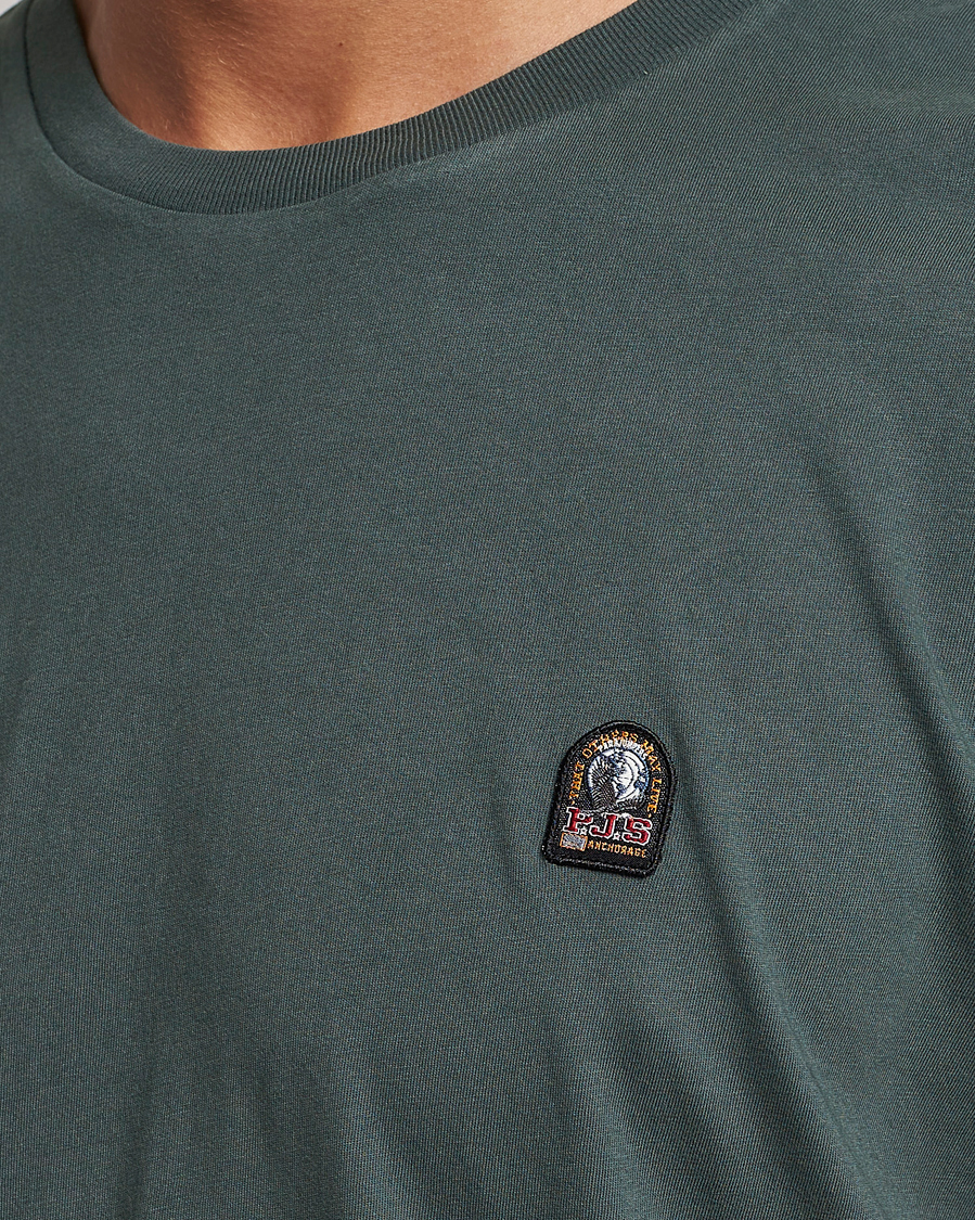 Homme | T-shirts | Parajumpers | Patch Crew Neck T-Shirt Green Gables