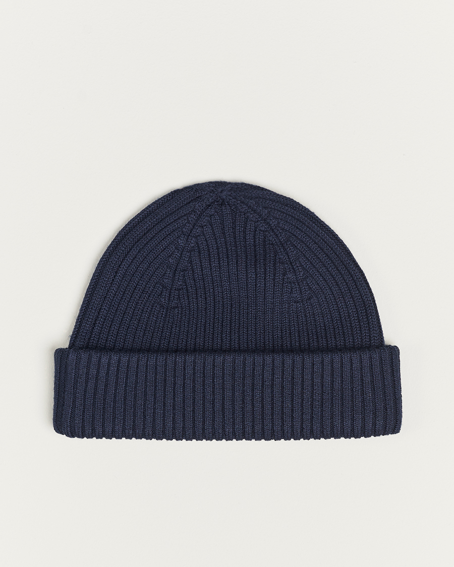 Homme | Parajumpers Ribbed Hat Navy | Parajumpers | Ribbed Hat Navy