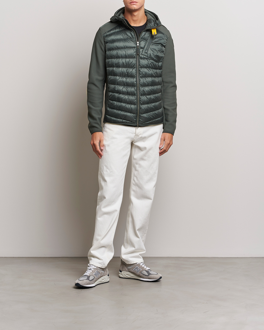 Homme | Manteaux Et Vestes | Parajumpers | Nolan Hybrid Hooded Jacket Green Gables