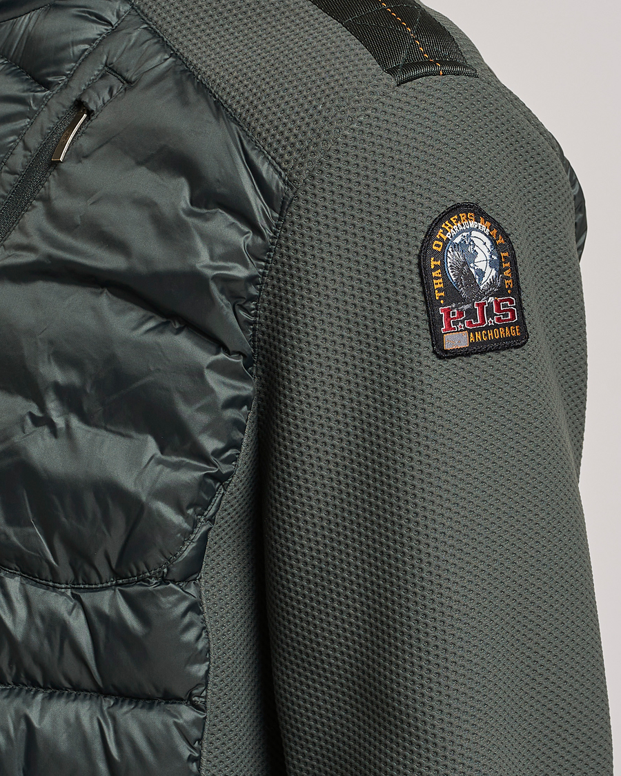 Homme | Manteaux Et Vestes | Parajumpers | Nolan Hybrid Hooded Jacket Green Gables