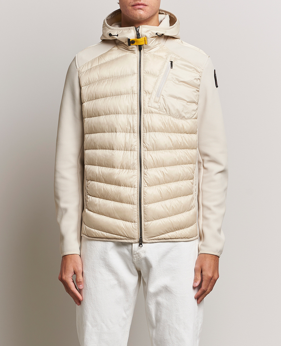 Homme | Manteaux Et Vestes | Parajumpers | Nolan Hybrid Hooded Jacket Bone
