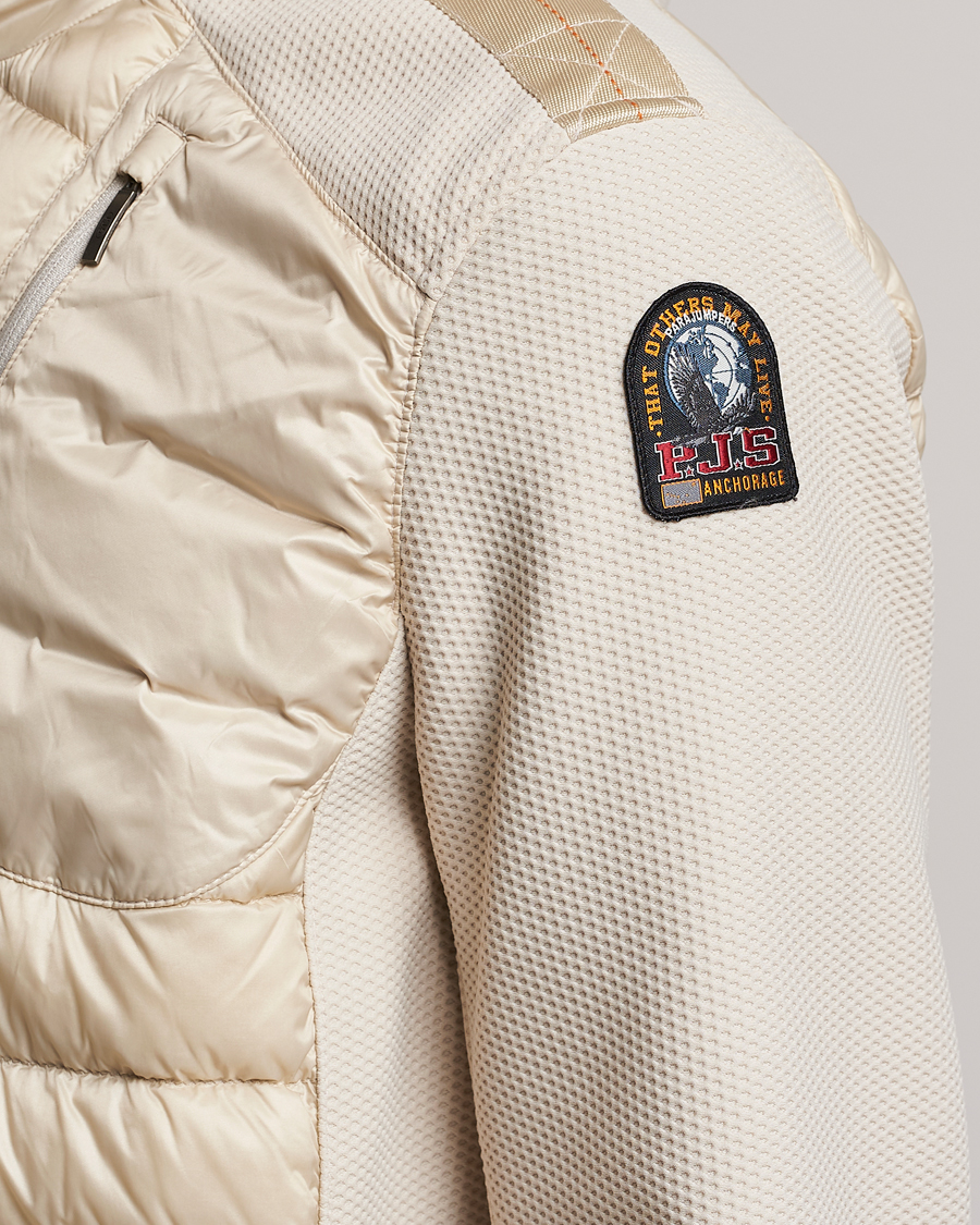 Homme | Manteaux Et Vestes | Parajumpers | Nolan Hybrid Hooded Jacket Bone