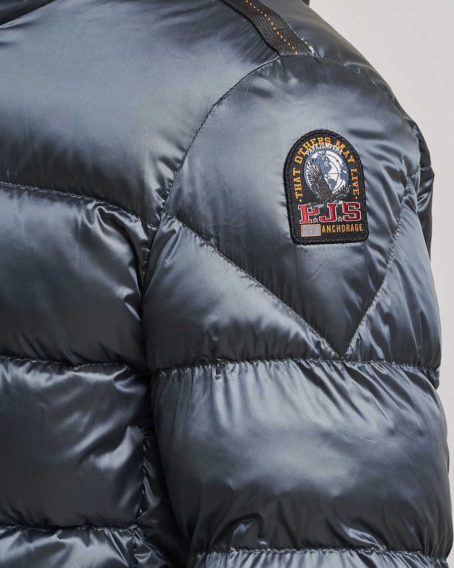 Homme | Manteaux Et Vestes | Parajumpers | Pharrell Sheen High Gloss Jacket Dark Avio