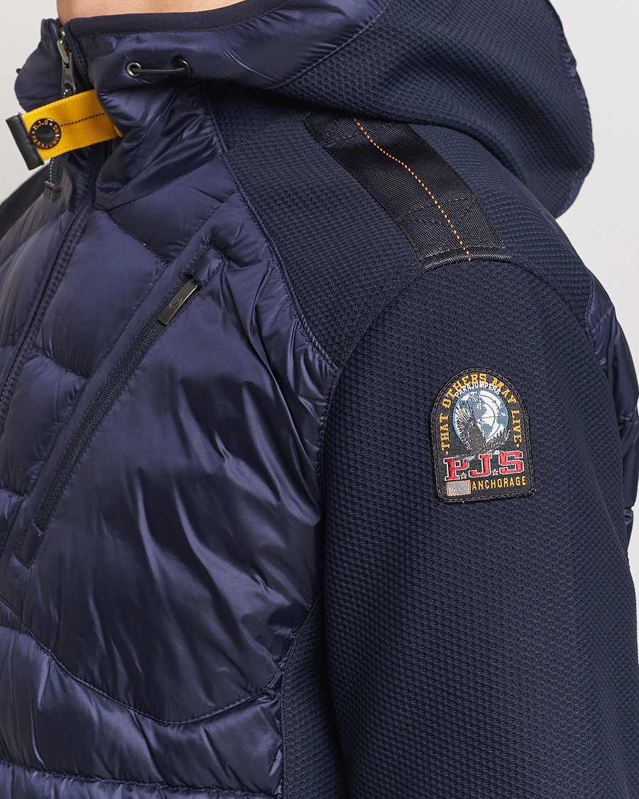 Homme | Manteaux Et Vestes | Parajumpers | Nolan Down Hybrid Hooded Jacket Navy