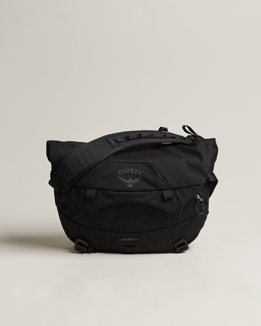 Homme | Osprey Metron 18 Messenger Bag Black | Osprey | Metron 18 Messenger Bag Black