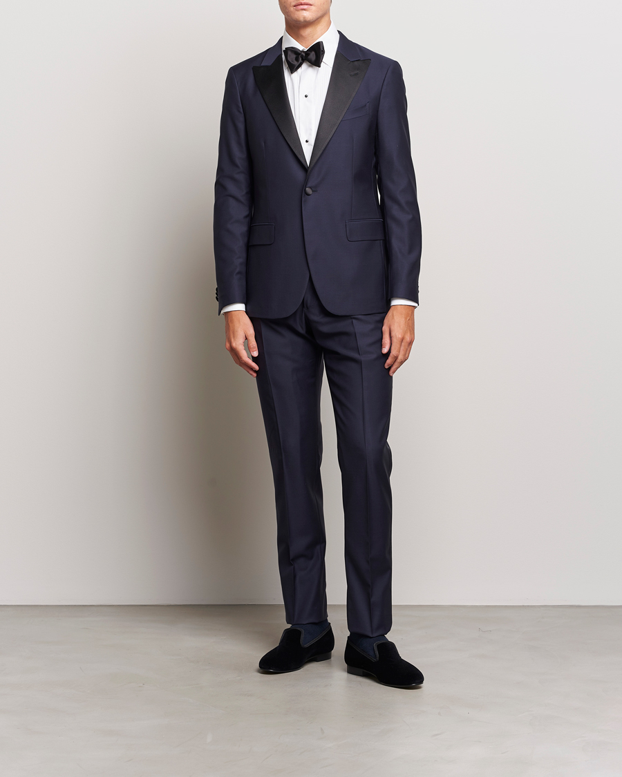 Homme | Costumes | Boglioli | Milano Single Breasted Tuxedo Navy