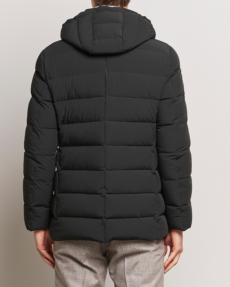 Homme | Manteaux Et Vestes | MooRER | Florio Double Breasted Nylon Coat Dark Green