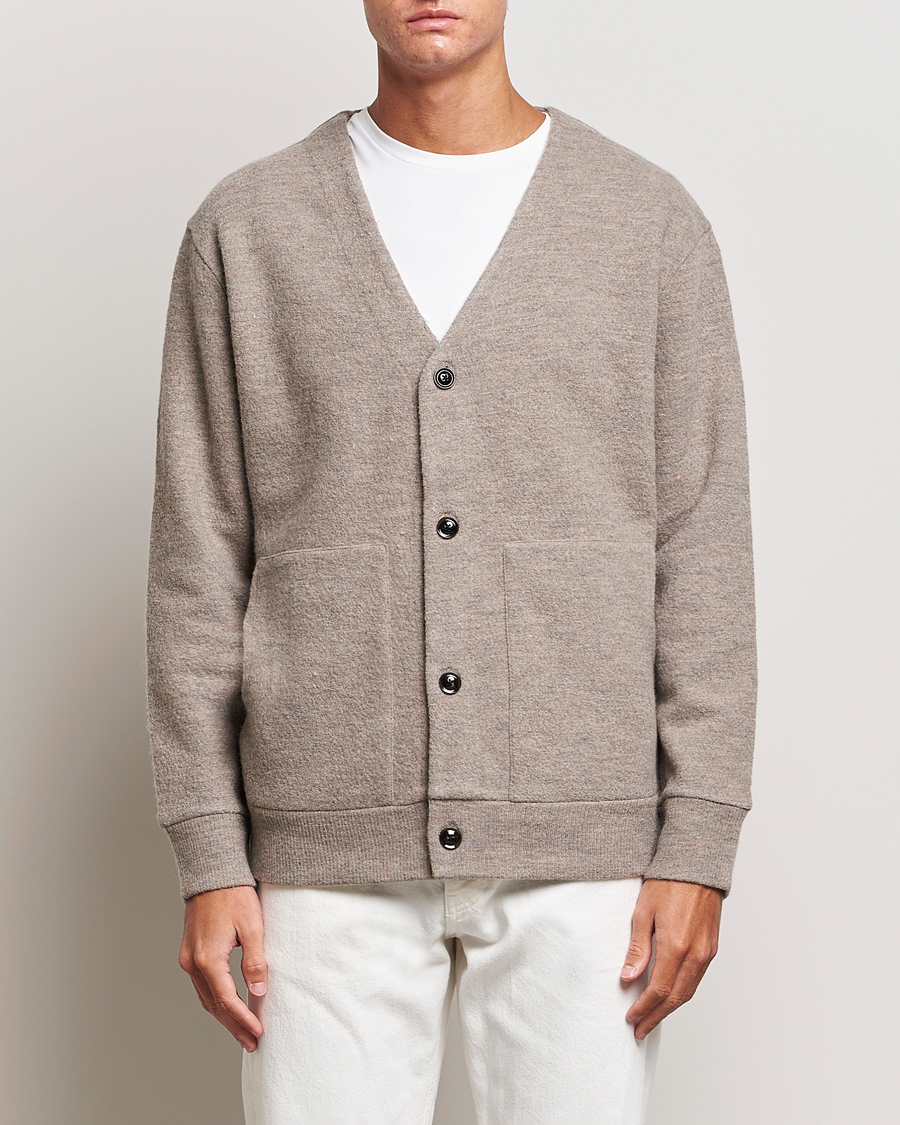 Homme | Pulls Et Tricots | NN07 | Ice Boiled Wool Cardigan Khaki