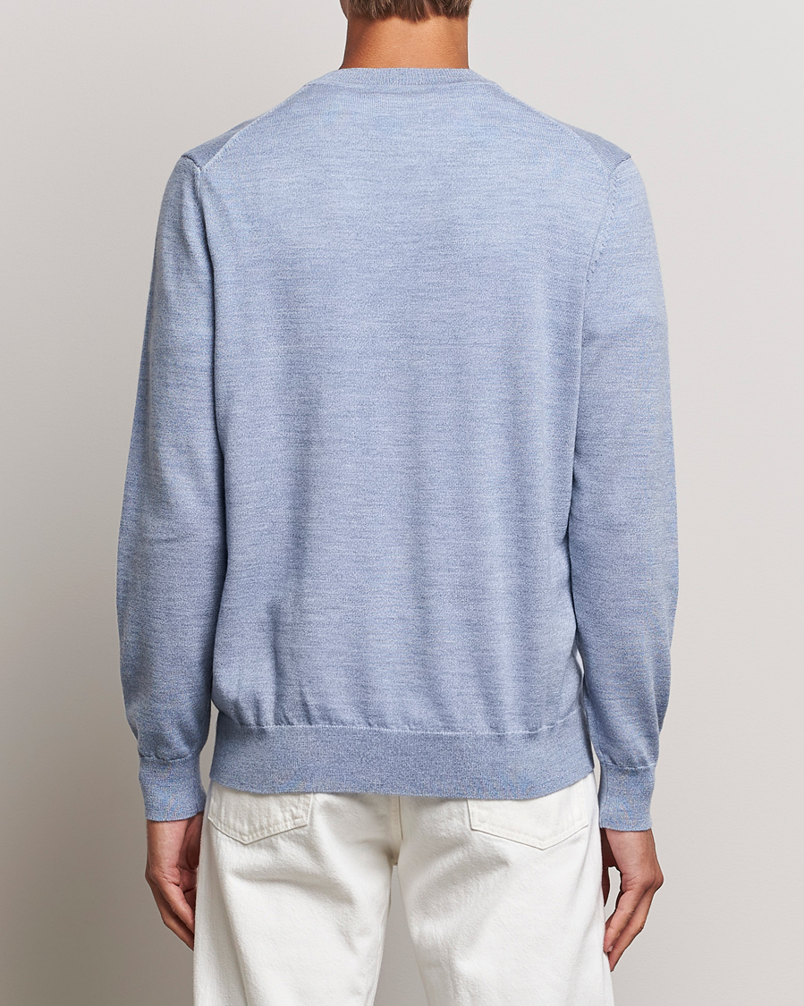 Homme | Pulls Et Tricots | NN07 | Ted Merino Crew Neck Pullover Tink Blue