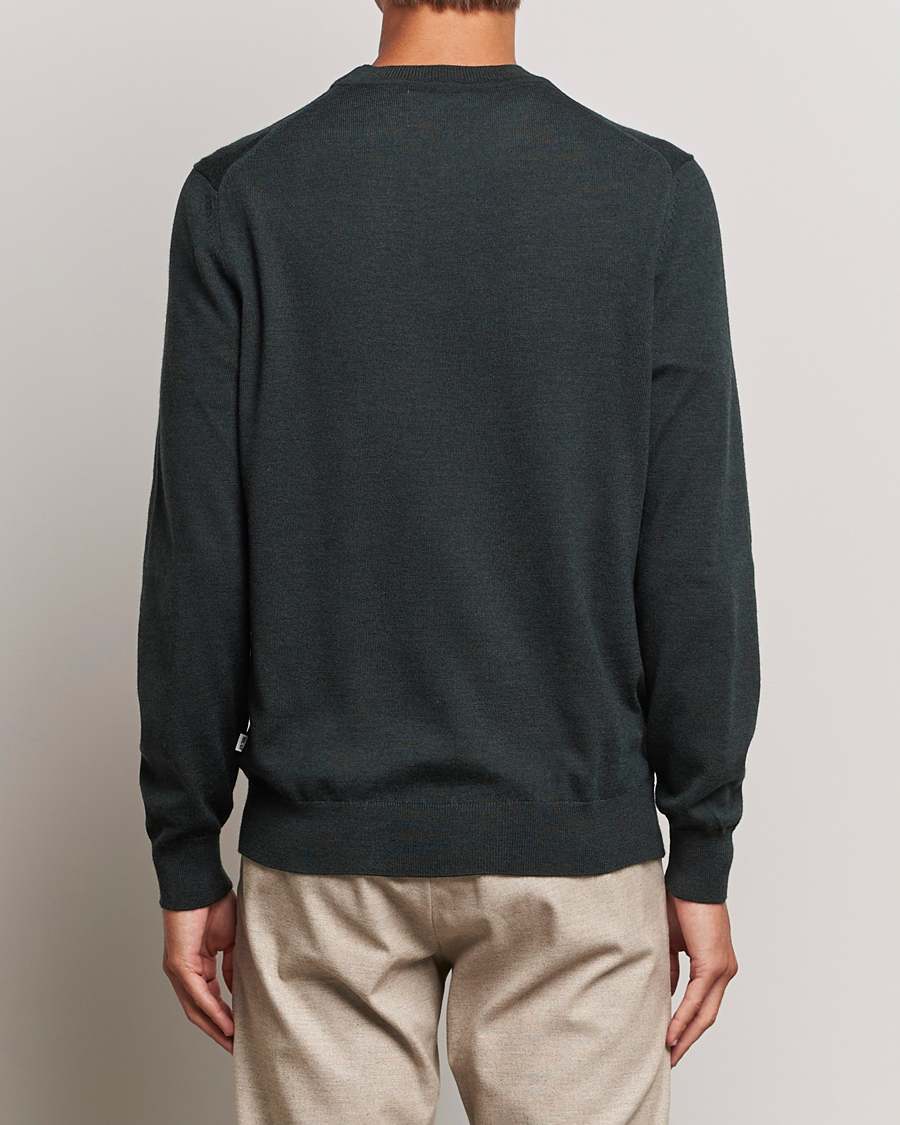 Homme | Pulls Et Tricots | NN07 | Ted Merino Crew Neck Pullover Dark Army