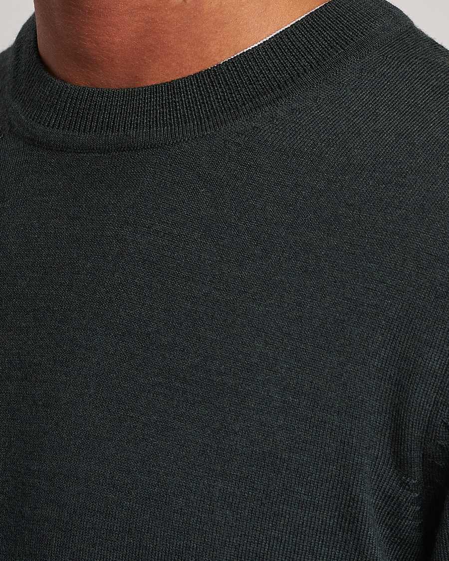 Homme | Pulls Et Tricots | NN07 | Ted Merino Crew Neck Pullover Dark Army
