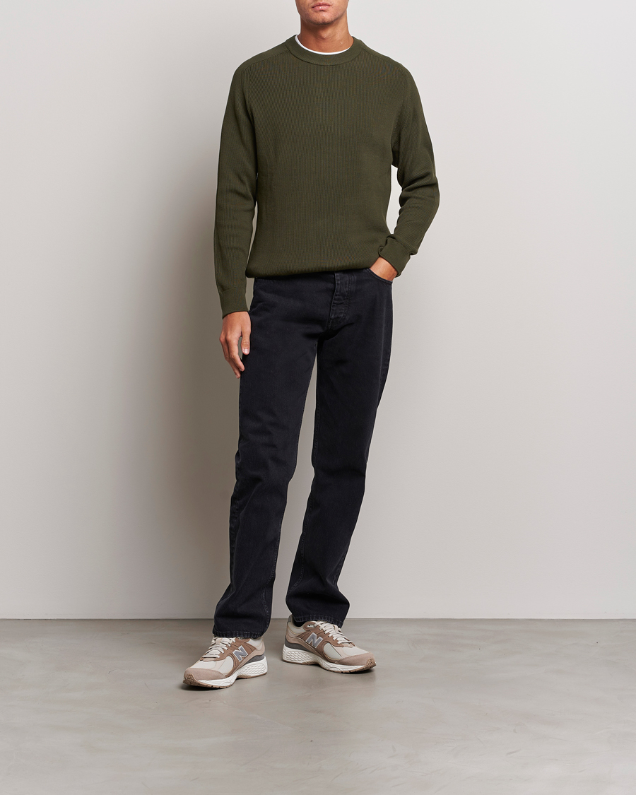 Homme | Pulls Et Tricots | NN07 | Kevin Cotton Knitted Sweater Deep Green