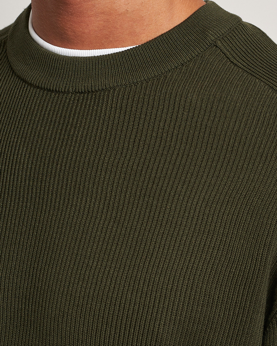 Homme | Pulls Et Tricots | NN07 | Kevin Cotton Knitted Sweater Deep Green