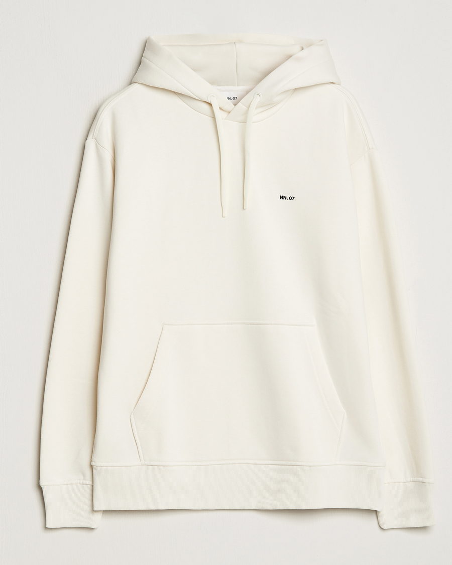 Homme | Pulls Et Tricots | NN07 | Briggs Logo Hoodie Off White