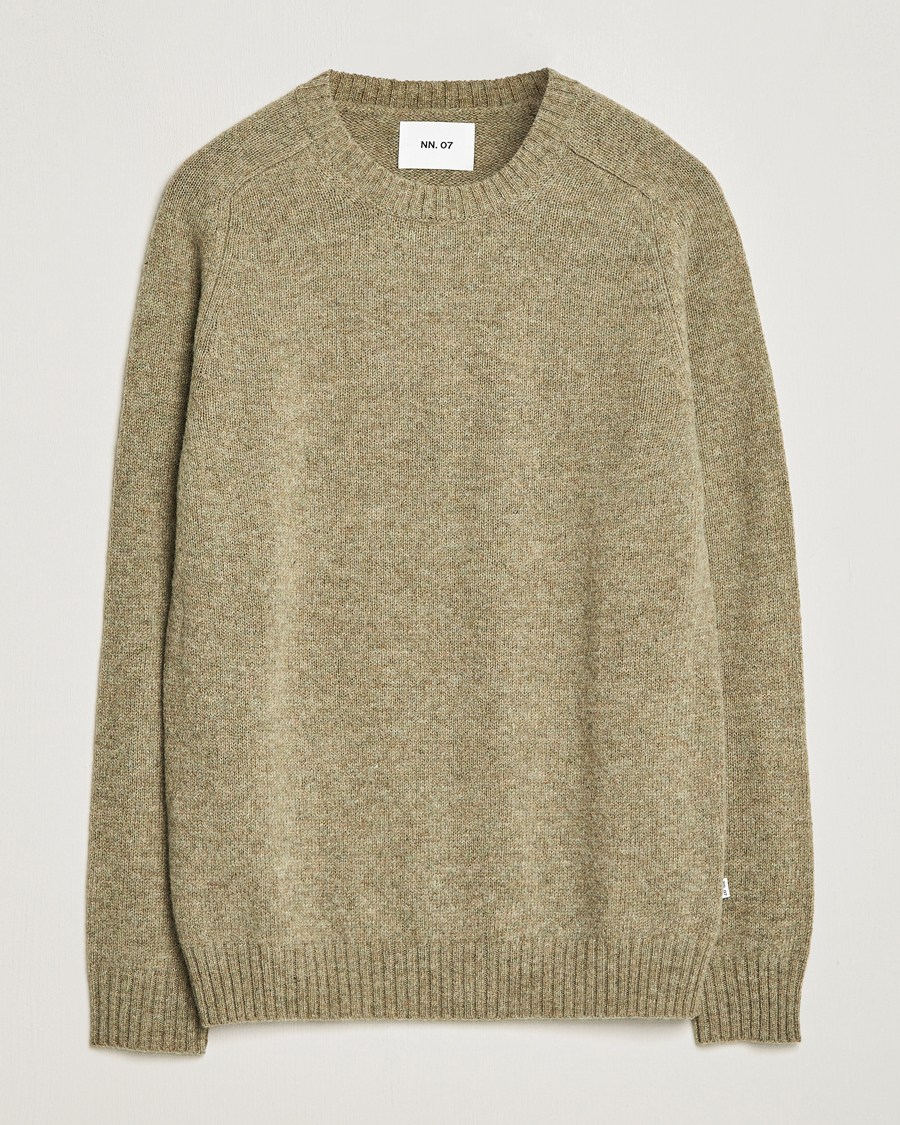 Homme | Pulls Et Tricots | NN07 | Nathan Brushed Crew Neck Elmwood