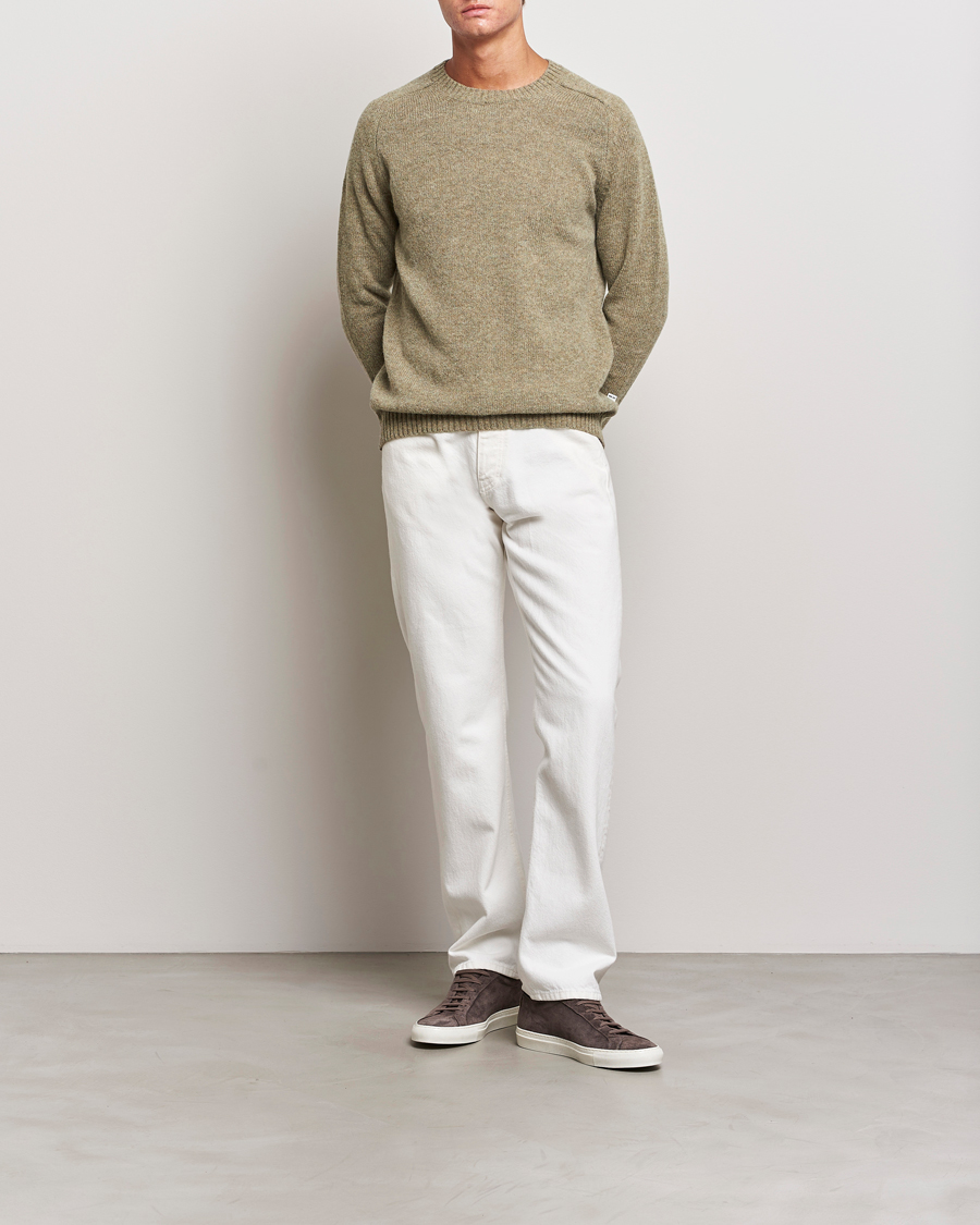 Homme | Pulls Et Tricots | NN07 | Nathan Brushed Crew Neck Elmwood