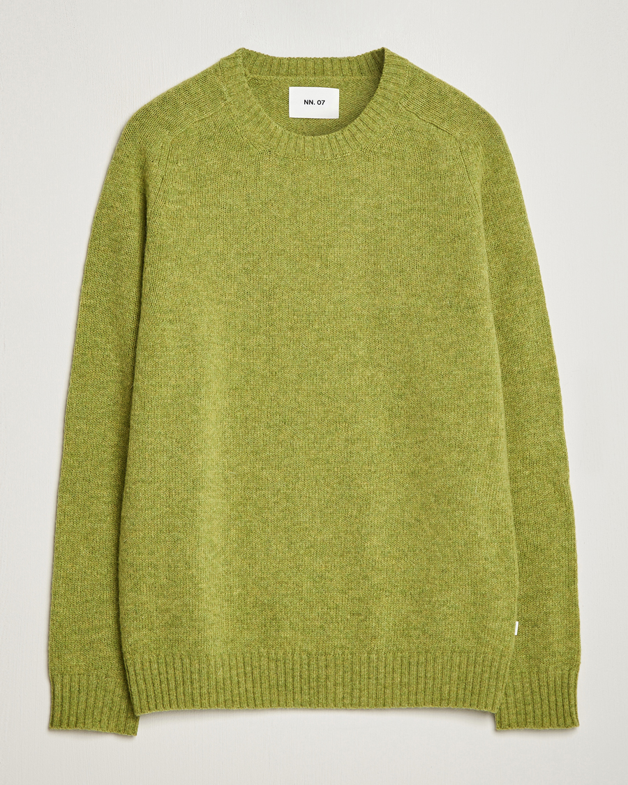 Homme | Pulls Et Tricots | NN07 | Nathan Brushed Crew Neck Daiquiri Green