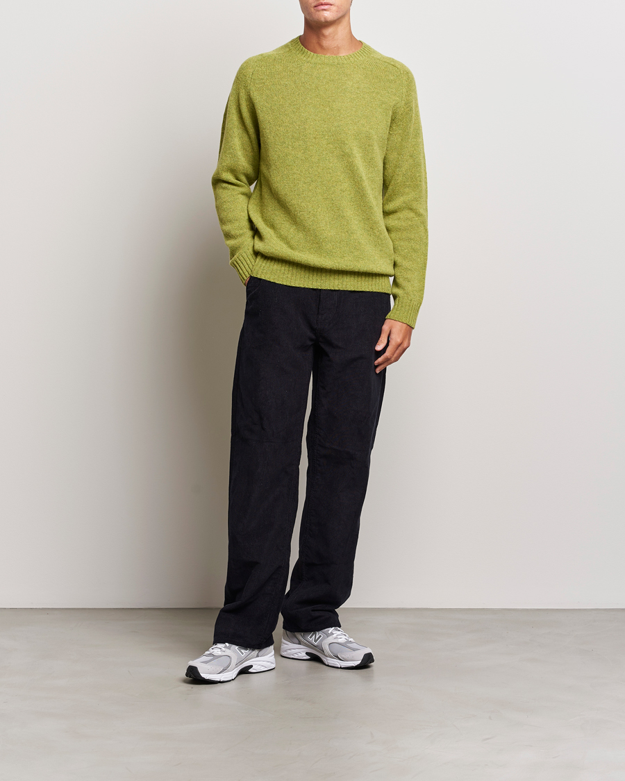 Homme | Pulls Et Tricots | NN07 | Nathan Brushed Crew Neck Daiquiri Green