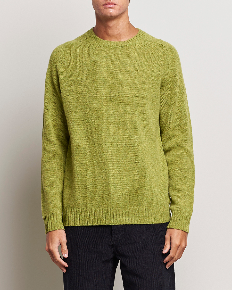 Homme | Pulls Et Tricots | NN07 | Nathan Brushed Crew Neck Daiquiri Green