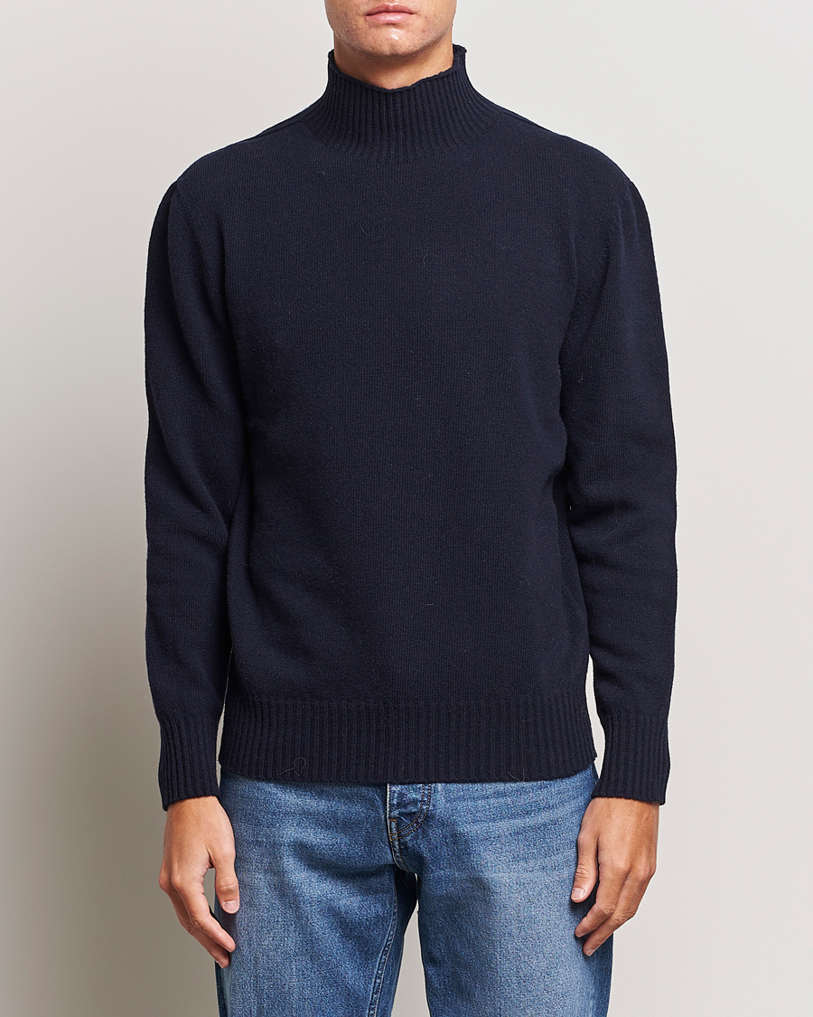 Homme | Pulls Et Tricots | NN07 | Clark Brushed Polo Navy Blue