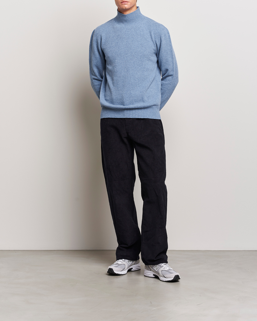 Homme | Pulls Et Tricots | NN07 | Clark Brushed Polo Dust Blue