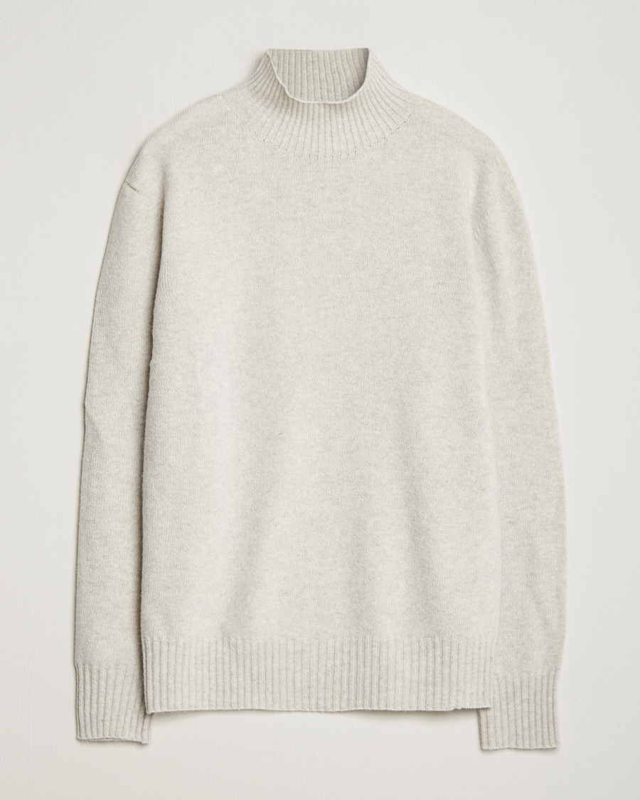 Homme | Pulls Et Tricots | NN07 | Clark Brushed Polo Light Grey Melange